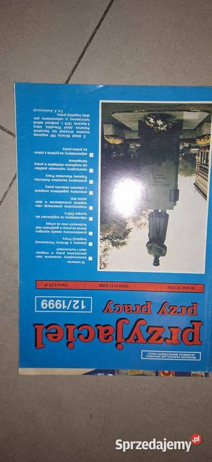 Przyjaciel Pracy 121999 ikona BHP z końca XX wielkopolskie Łęczyca