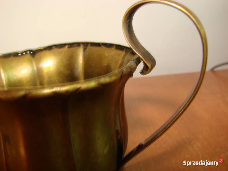 stary mosiężny mlecznik ex plater Pruszcz Gdański