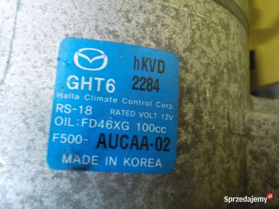 MAZDA 6 GJ CX5 22 SKYACTIV 14r 175 sprezarka Kompresory klimatyzacji świętokrzyskie Suków sprzedam