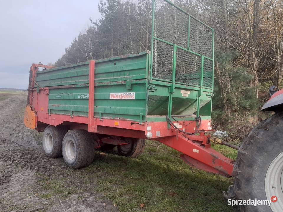 Rozrzutnik obornika Warfama N218 Pstrokonie