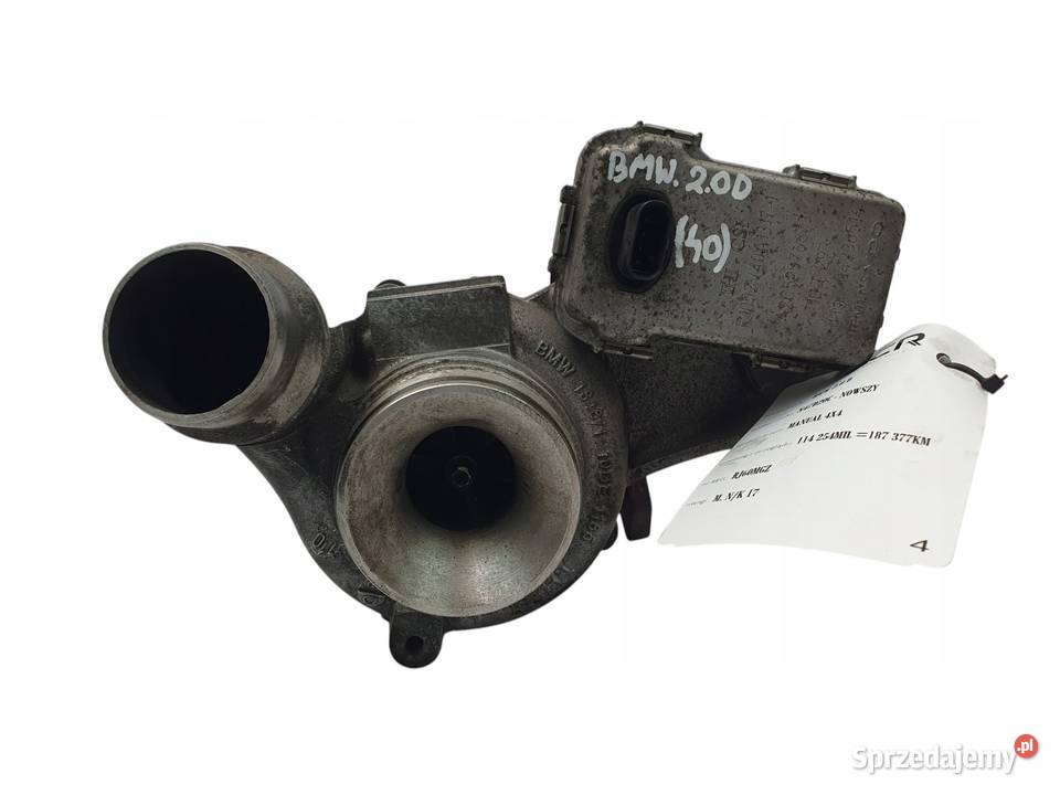 TURBOSPRĘŻARKA BMW X3 E60 E82 E83 E87 E90 E91 osobowe Chełm
