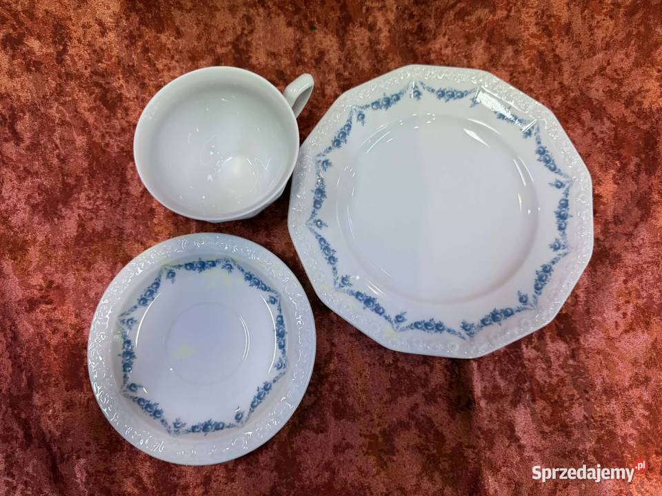 Filizanka Rosenthal Maria Rosenkante blau Kielce