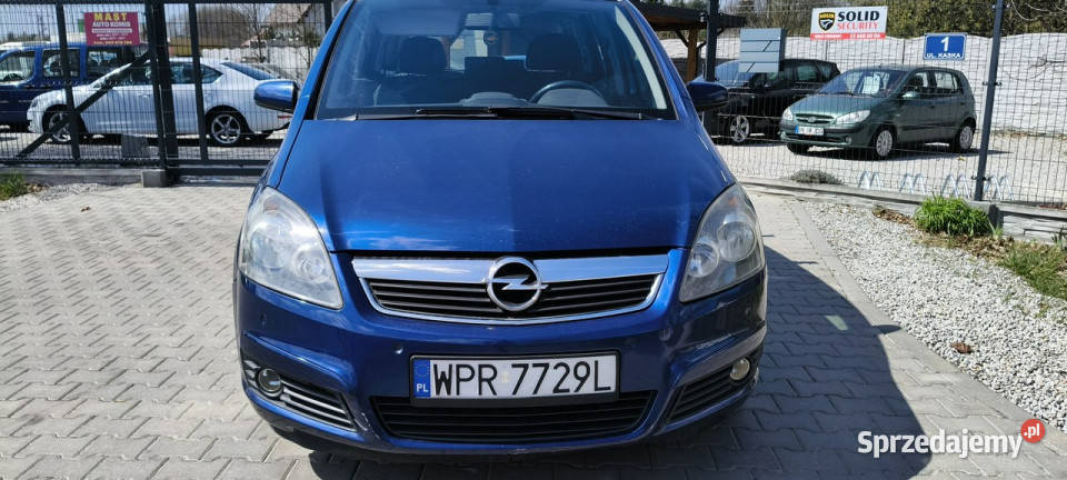 Opel Zafira 7osób Klima PDC LPG Ekonomiczna B 246674km Stare Budy