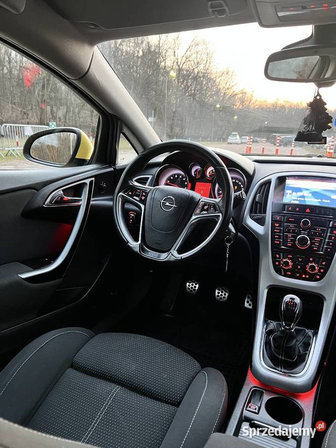 OPEL ASTRA J GTC 14T LPG GAZ benzyna+LPG Warszawa