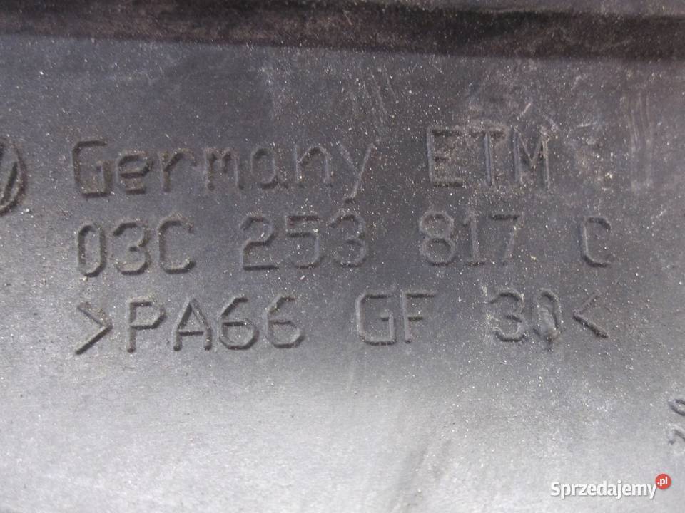 VW EOS 07r dolot powietrza 03C253817C sprzedam