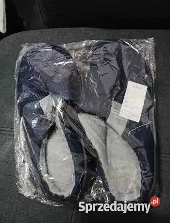 Grube Miękkie Kapcie niebieskie 4245 Pobiedziska sprzedam