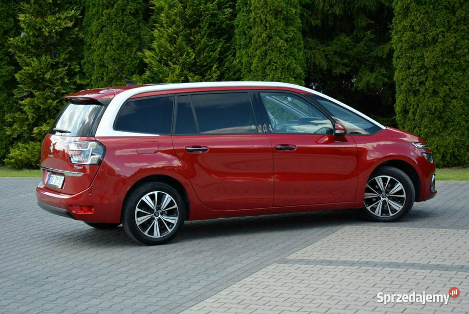 Citroen C4 Grand Picasso 7foteli Panorama Masaz autoalarm Ostrów Mazowiecka