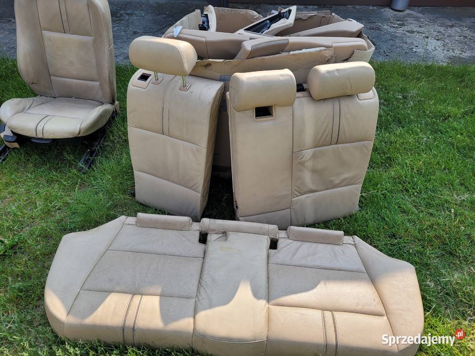 FOTELE BMW X3 E83 JASNA SKÓRA SPORT Otwock