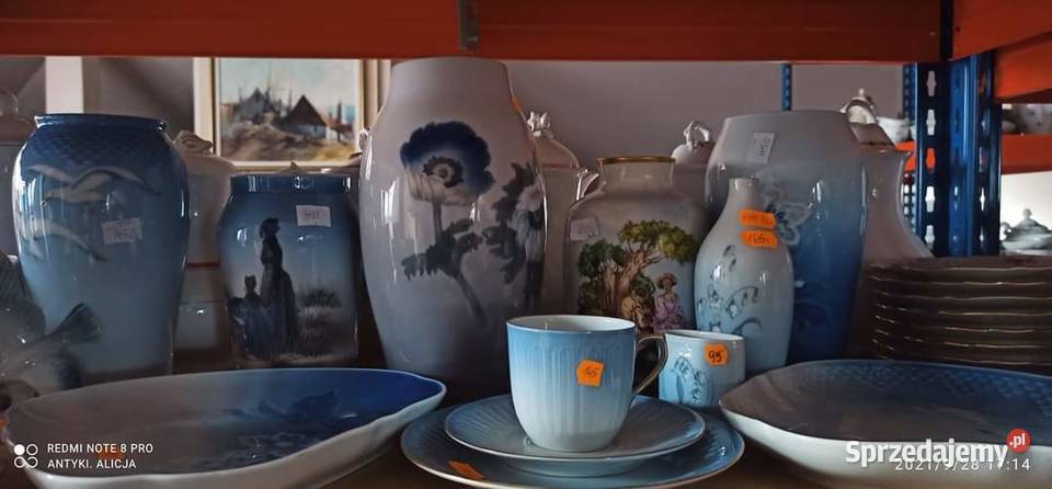 Filiżanka na podstawce Mewy Royal Copenhagen