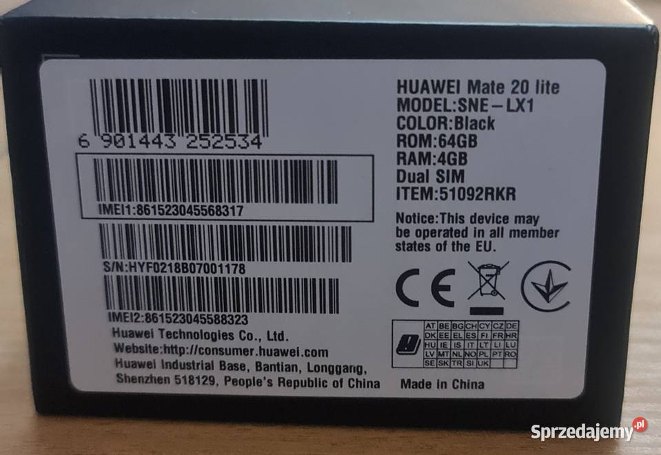 Huawei Mate 20 lite Huawei Olsztyn
