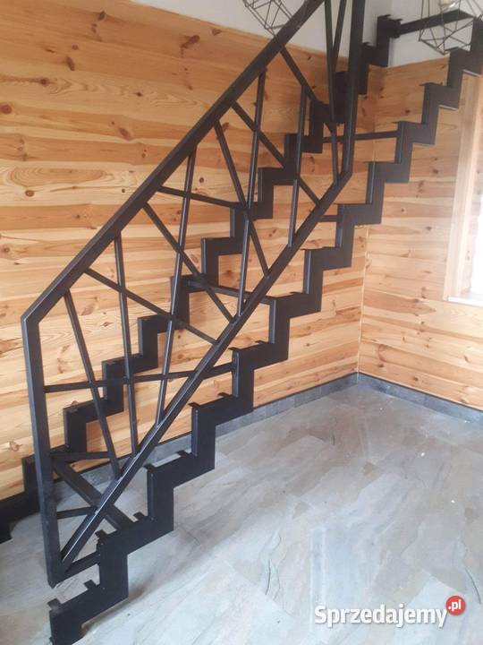 Schody i konstrukcje ze stali czarnej Ostrołęka sprzedam