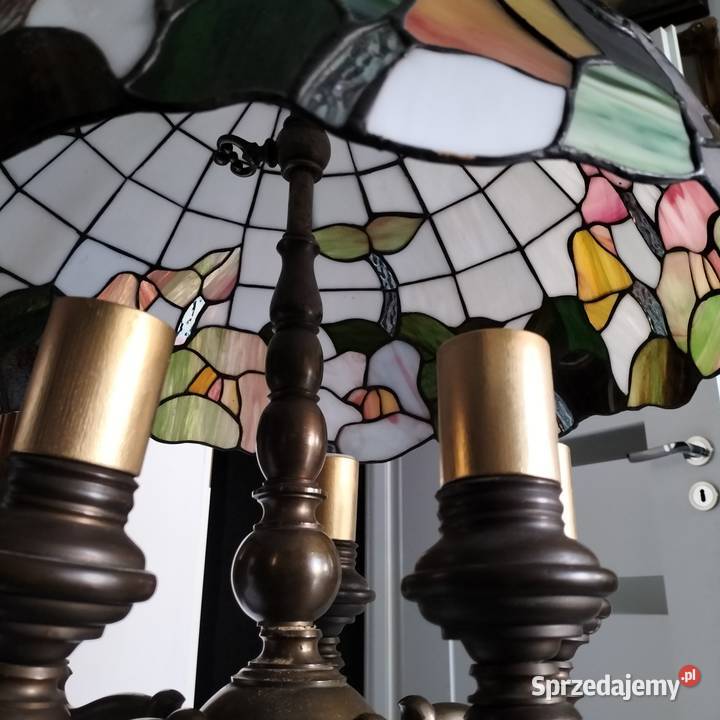 Lampa witrażowa stołowa Lampy stołowe i nocne Legnica