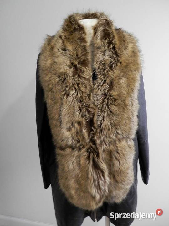 Etola Kołnierz Futrzany Sztuczne Futerko Beżowy Dla kobiet Łomża