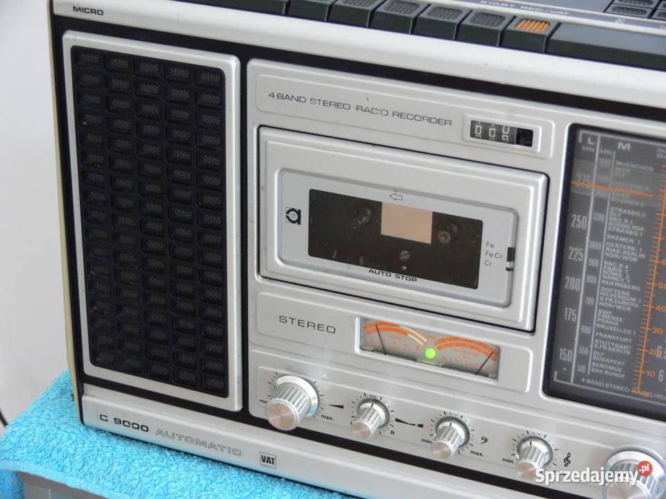 Radio magnetofon Grundig C 9000 Vinage WYSYŁKA Jasło sprzedam