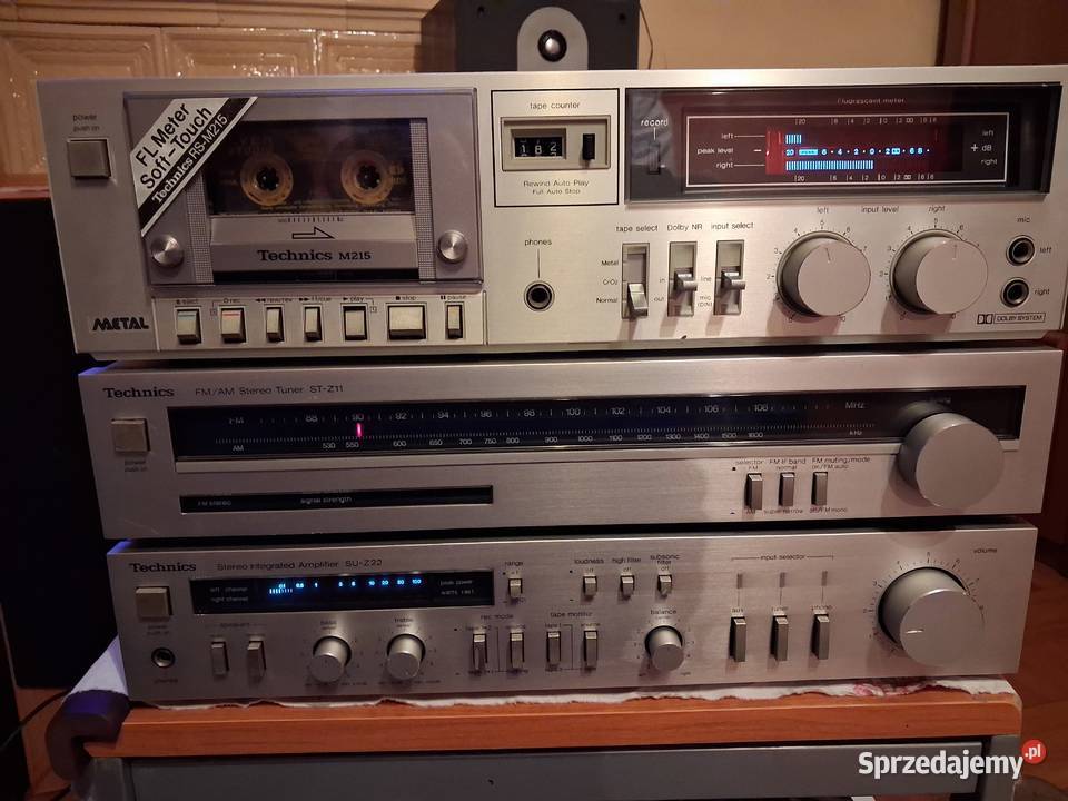 Piękny zestaw Technics Vintage lata 80 Mielec