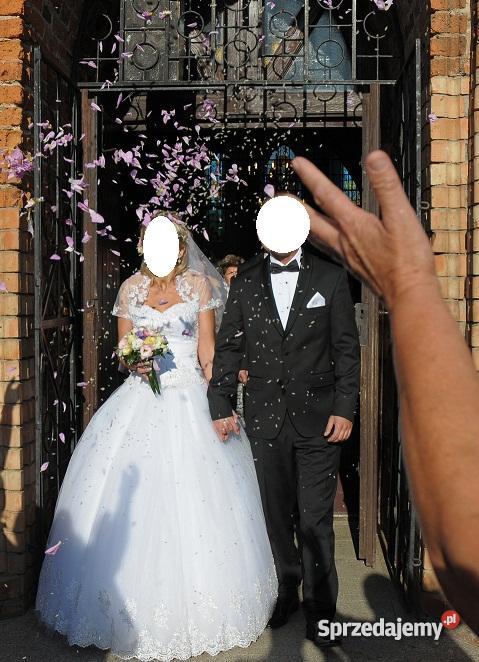 suknię ślubną EMMI MARIAGE MARABU Rozmiar 38(M) Pruszcz Gdański