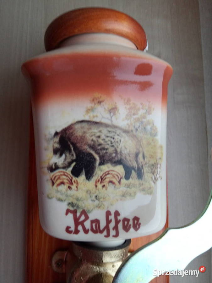 Młynek do kawy z dzikiem wiszący Świnoujście