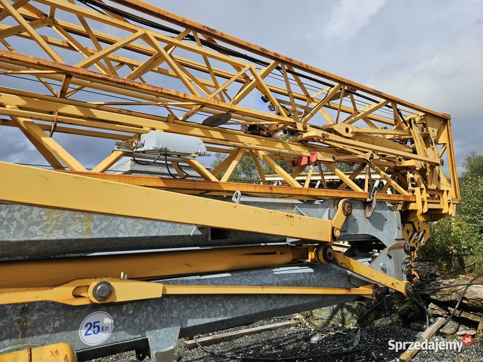 Żuraw szybkomontujący dźwig budowalny Potain IGO Ligota Piękna