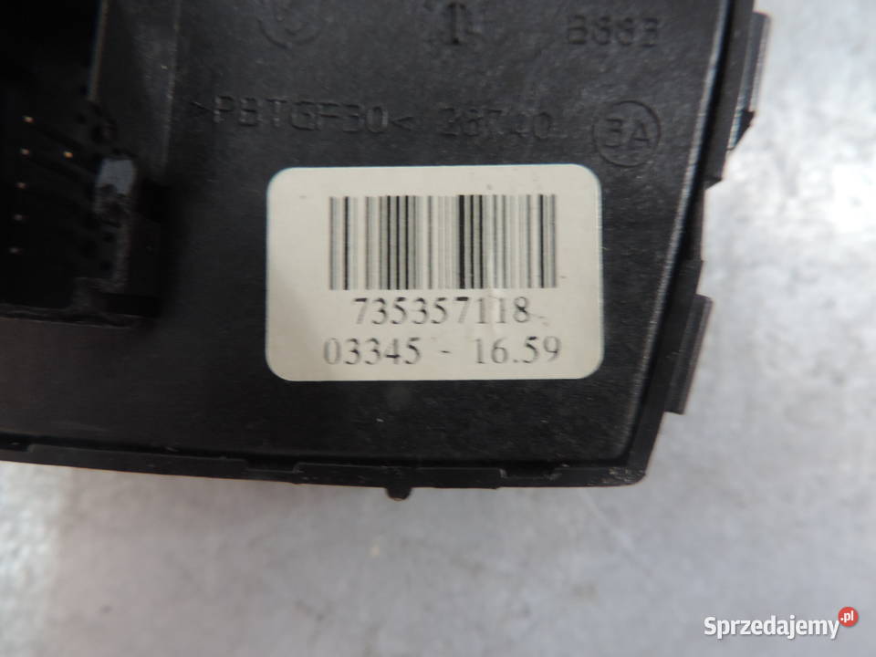 Fiat Panda 2 włącznik świateł awaryjnych Nowy Sącz
