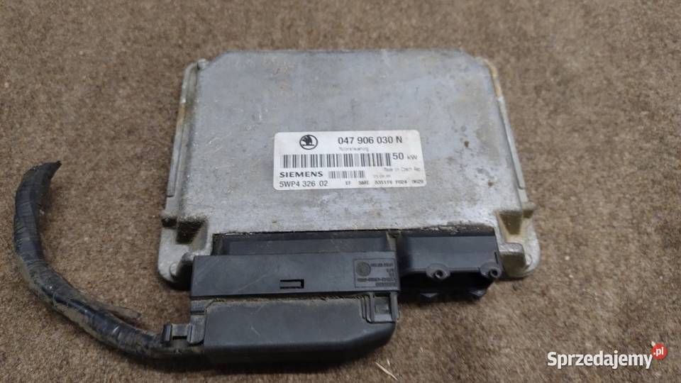 Skoda Felicia komputer ECU sterownik silnika 13 Silniki i osprzęt Rymanów