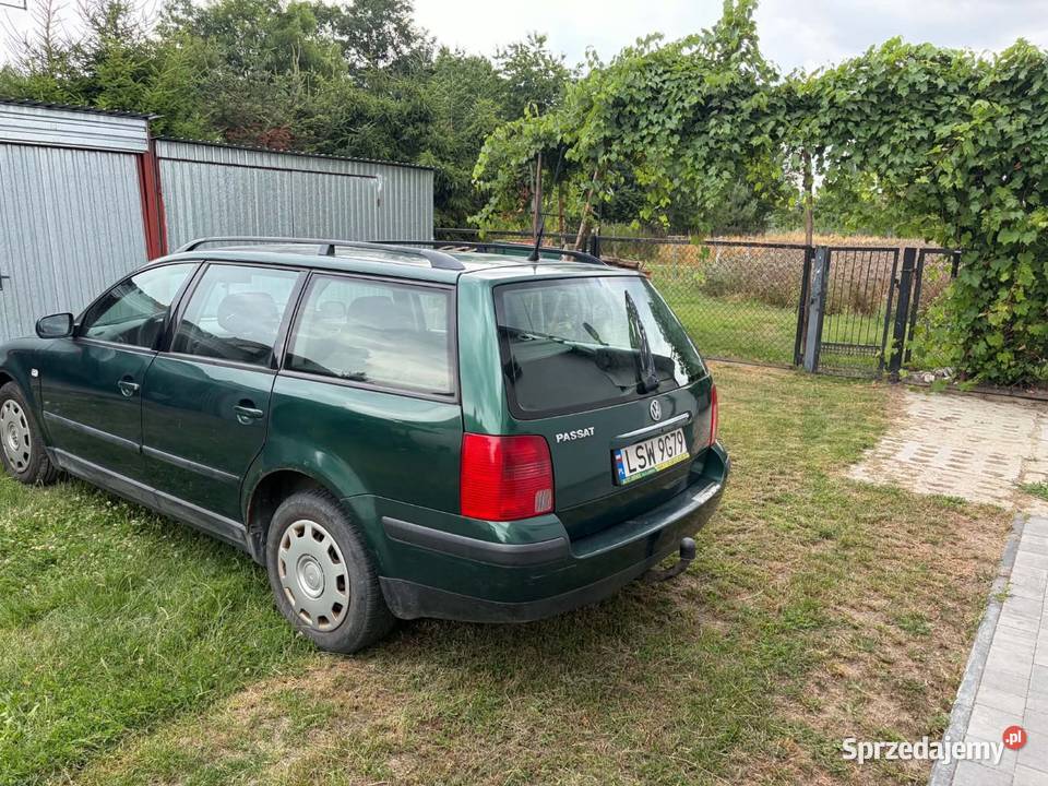 Passat 19 TDI 110 welurowa tapicerka