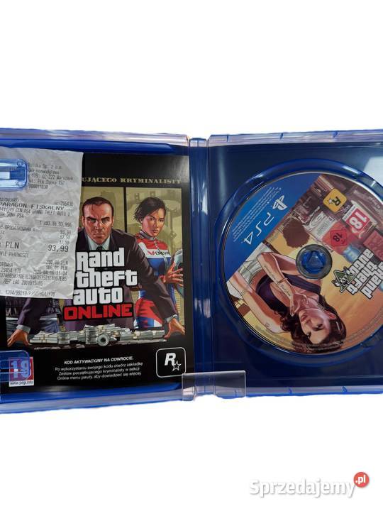 Gra GTA V PlayStation 4 warmińsko-mazurskie Elbląg