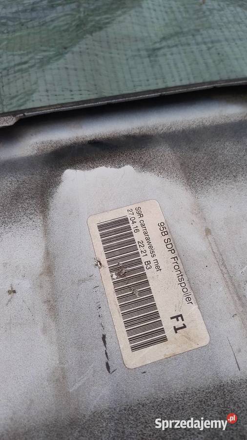 Porsche macan dokładka zderzaka przedniego Obrzycko