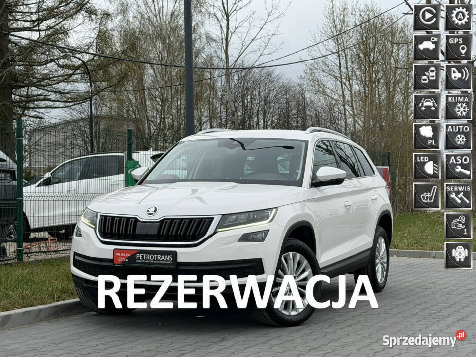 koda Kodiaq 20 TDI 150 LED Automat Asystenty ESP Kodiaq Mrągowo