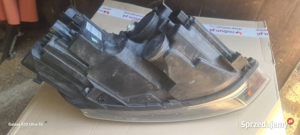 Lampa przód VW POLO V LIFT 2014 6C1941005B Lampy przednie dolnośląskie Podgórzyn