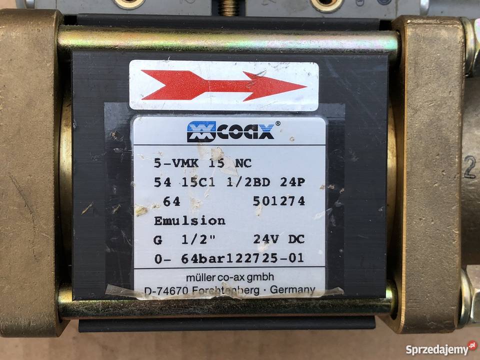 COAX 5VMK 15 NC Zawór Nowy Tomyśl