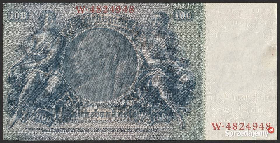 NIEMCY 100 MAREK 1935 STAN XF Łódź