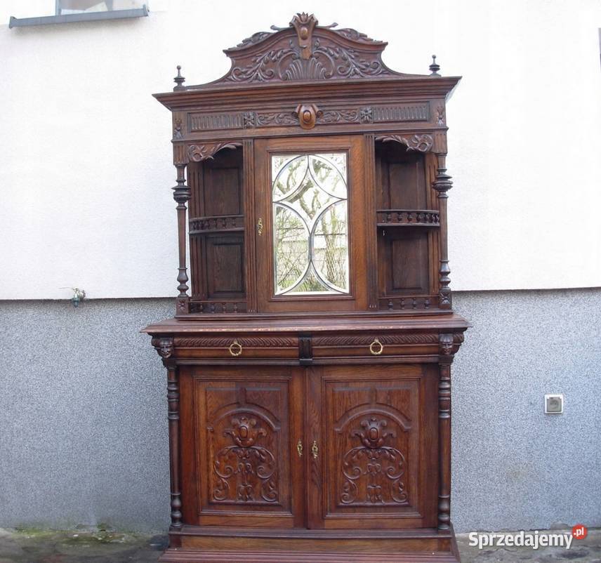 Kredens neorenesansowy antyk