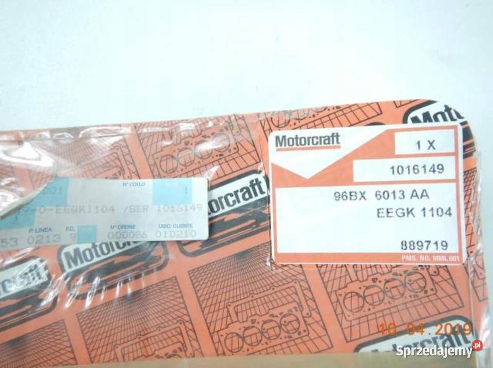 USZCZELKI SKRZYNI KORBOWEJ FORD FIESTA 10 13 sprzedam