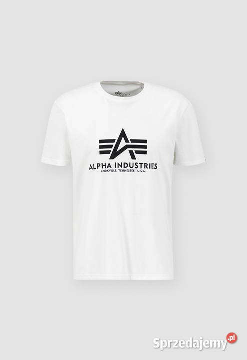 Alpha Industries tshirt BASIC 2PACK CZARNOBIAŁY Warszawa