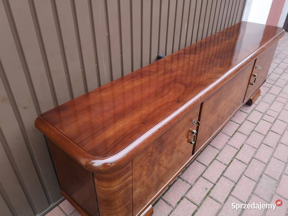 Komoda Szafka ARTDECO RTV Niska 217 Orzech wielkopolskie Swarzędz