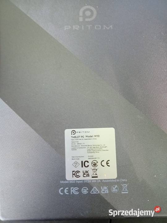 Sprzedam tablet Pritom M10 lite Tablety i palmtopy lubelskie Żółkiewka-Osada