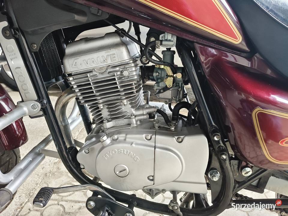 Hyosung ga125 v4 manualna Bielowy