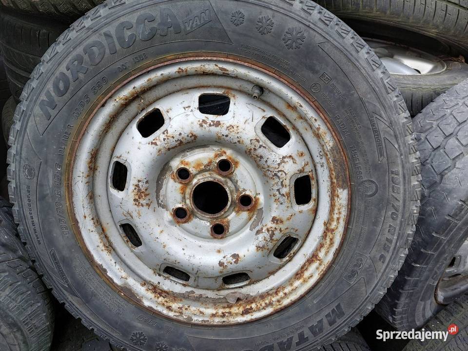 Felgi z Oponami 15 do Volkswagen T4 Sucha Beskidzka