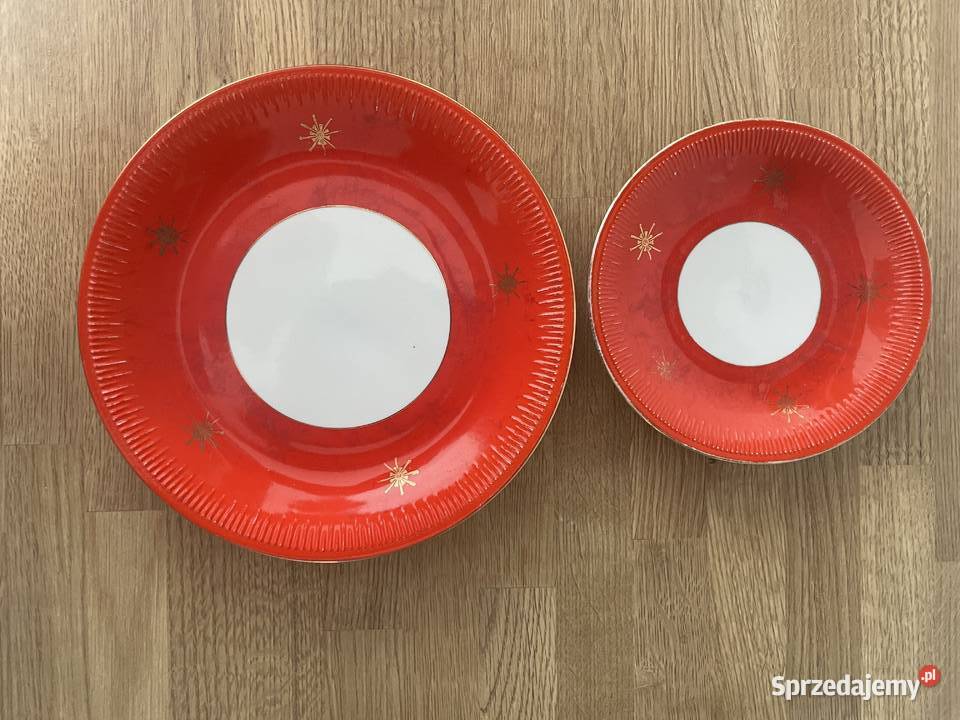 Włocławek porcelanowy talerz Porcelana i szkło pomorskie Pruszcz Gdański sprzedam