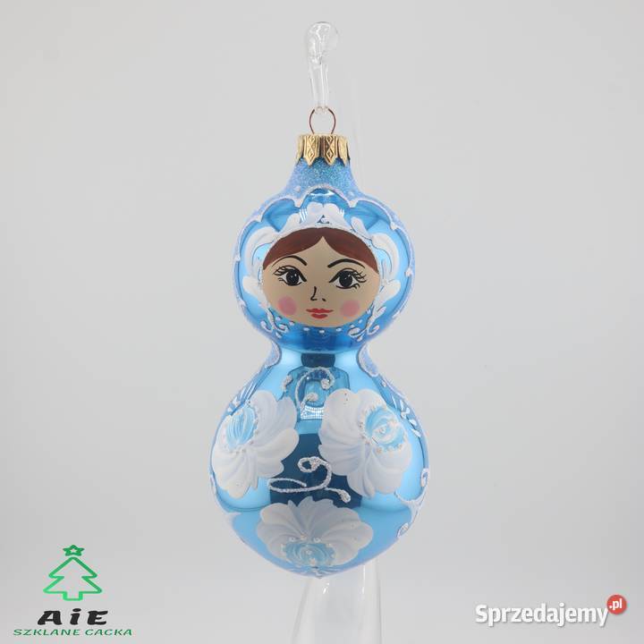 Szklane bombki choinkowe LALECZKI MATRIOSZKI mazowieckie Warszawa
