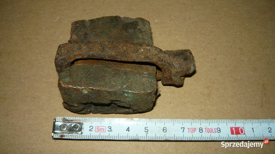 Grot lutownicy miedziany stary do nagrzewania w Sokółka