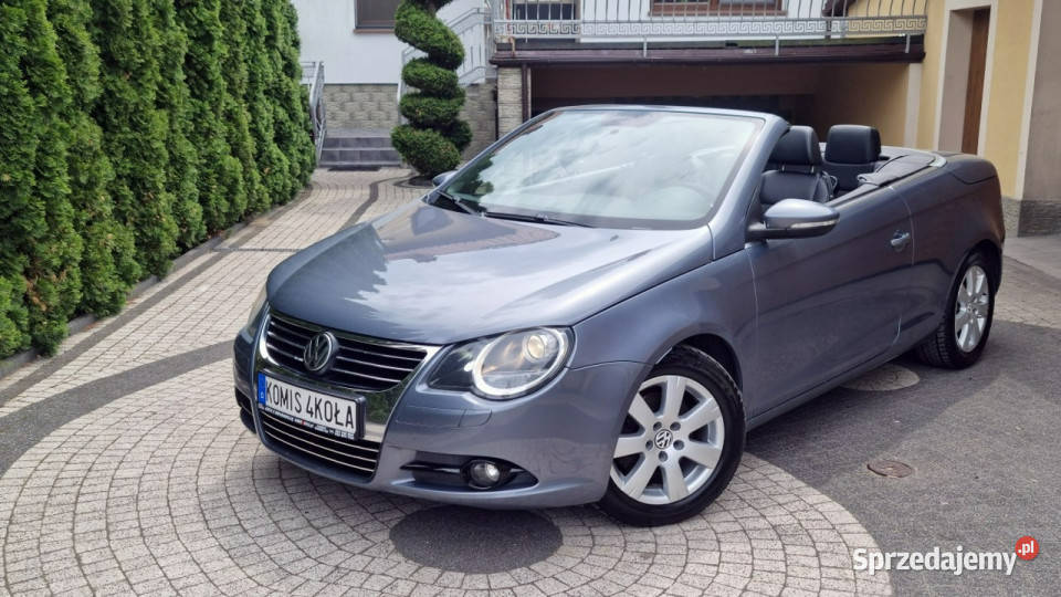 Volkswagen Eos 14 T Cabrio Alcantara Climatron Rok produkcji 2011 mazowieckie Płońsk sprzedam