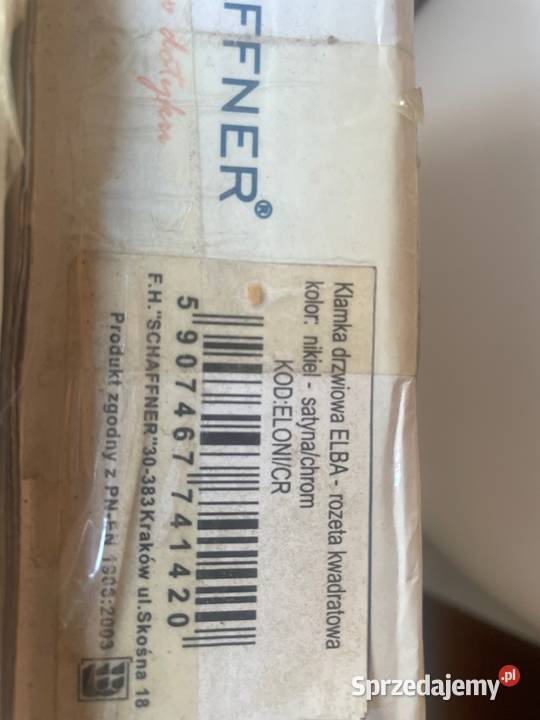 Klamka drzwiowa Elba Wilkowice