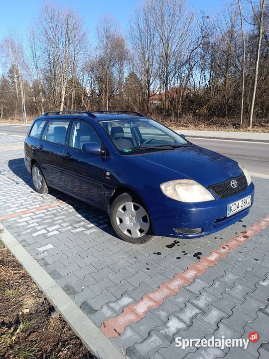 Toyota Corolla e12 14 vvti benzynagaz granatowy