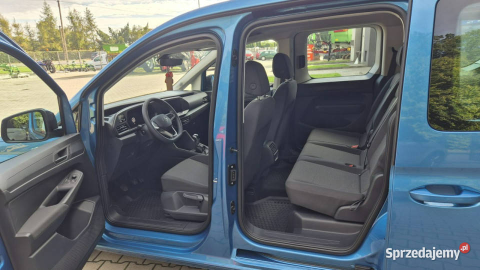 Volkswagen Caddy 20 TDi Salon Polska 5Osobowy światła do jazdy dziennej Suchorzew
