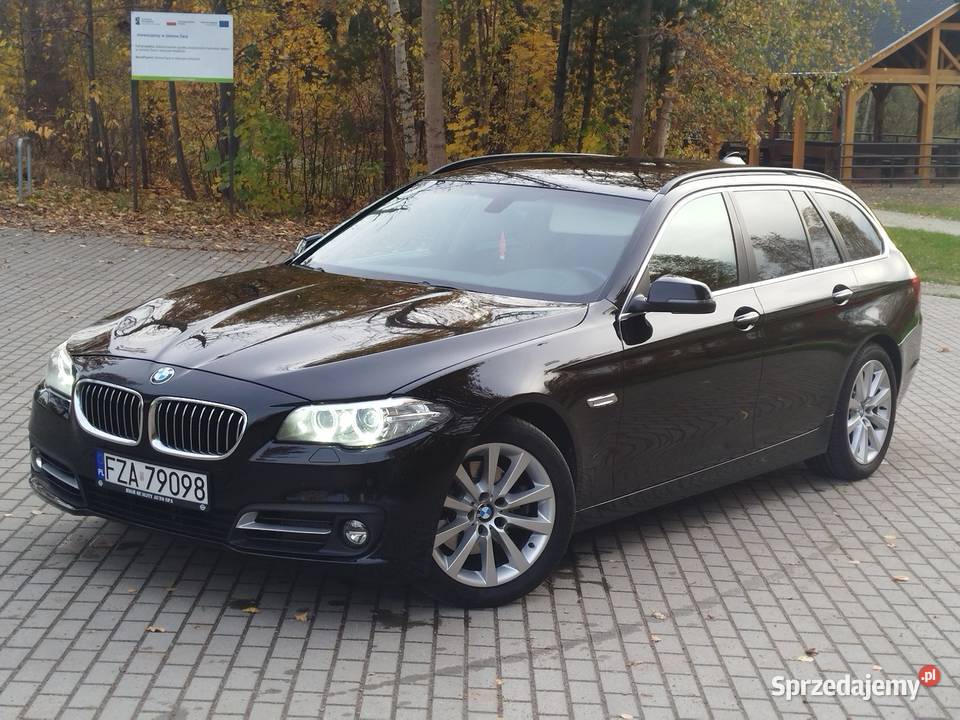 BMW f11 lift 520d automat 2014r skóra duża navi klimatyzacja Żary