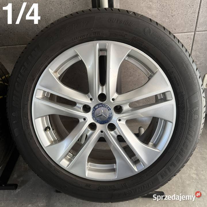17 Mercedes w212 OEM oryginał koła felgi komplet Lubasz