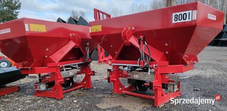 WYPRZEDAŻ Rozsiewacz nawozu hydraulika STRUMYK Ładna