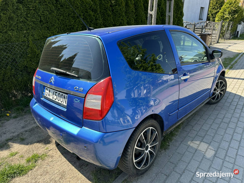 Citroen C2 Klimatronik symboliczny przyciemniane szyby pomorskie sprzedam
