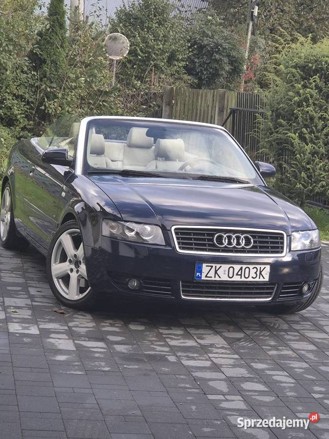 Audi A4 Cabrio 30 benzyna sline oryginał Nowy Sącz